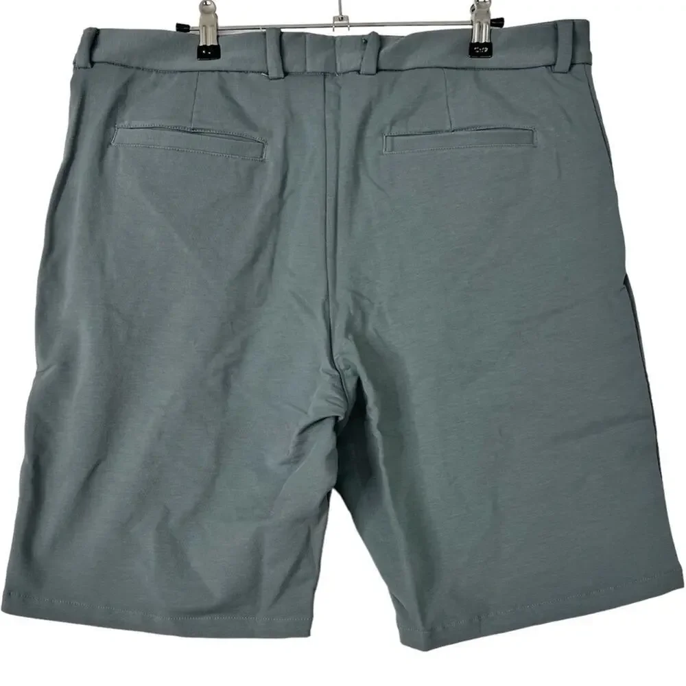 Swet Tailor‎ Shorts Size 28 The Everyday Chino Jersey French Grey Pockets NEW